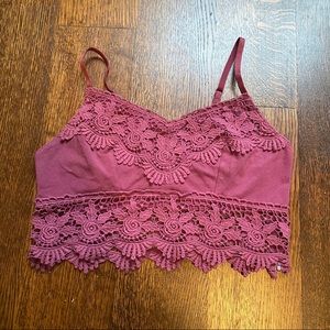 Lace Crop Bralette
